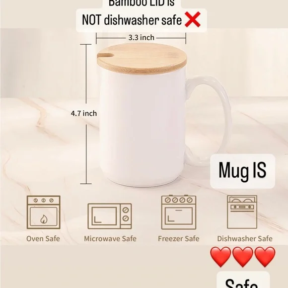 LIVE SHOW/CUSTOM Handcrafted Mug - Picture 2 of 2